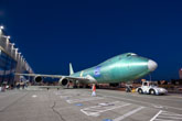 First Boeing 747-8 Freighter Leaves Factory